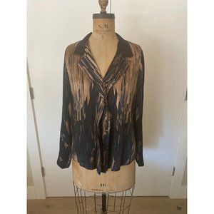 Elie Tahari Button Down Blouse - Size M - EUC